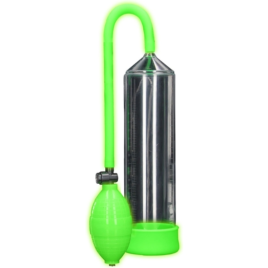 OUCH! - CLASSIC PENIS PUMP - GLOW IN THE DARK image 3