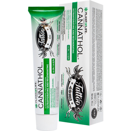CREMA ESPECIAL TATUAJES CON CBD 3% Y CBG 0,5%, 40 ML., DE USO TÓPICO. image 0