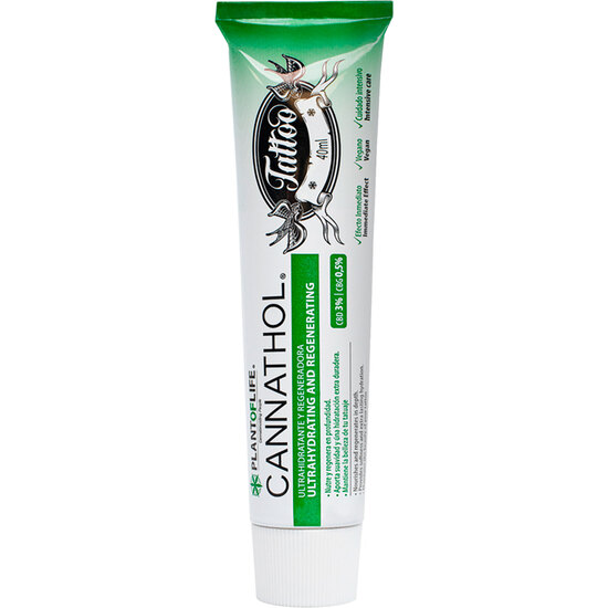 CREMA ESPECIAL TATUAJES CON CBD 3% Y CBG 0,5%, 40 ML., DE USO TÓPICO. image 2