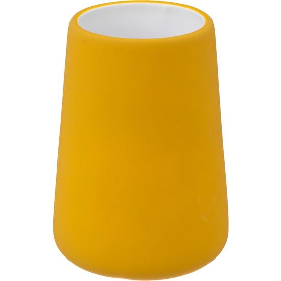 VASO DE CERÁMICA "COLORAMA" AMARILLO MOSTAZA image 0