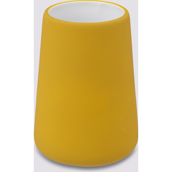 VASO DE CERÁMICA "COLORAMA" AMARILLO MOSTAZA image 1