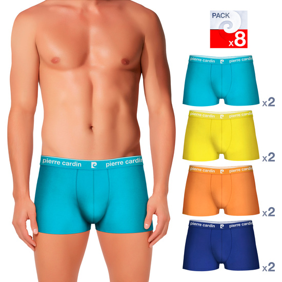 PACK 8 CALZONCILLOS PIERRE CARDIN PARA HOMBRE EN VARIOS COLORES image 3