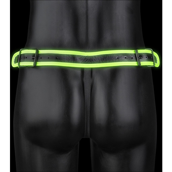OUCH! - STRIPED JOCK STRAP - GLOW IN THE DARK image 2