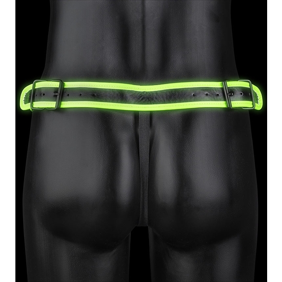 OUCH! - STRIPED JOCK STRAP - GLOW IN THE DARK image 3