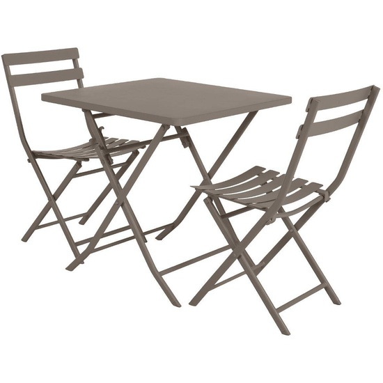 MESA PLEGABLE CUADRADA TONKA 2 PLAZAS image 3