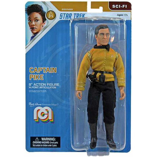 FIGURA CAPTAIN PIKE STAR TREK DISCOVERY 20CM image 0