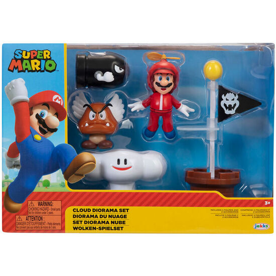 SET DIORAMA NUBE SUPER MARIO NINTENDO image 0