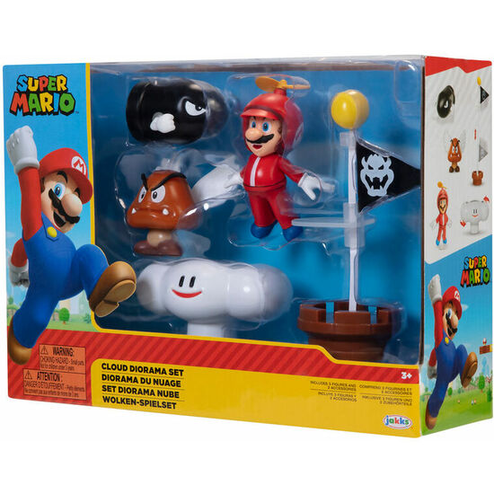 SET DIORAMA NUBE SUPER MARIO NINTENDO image 5