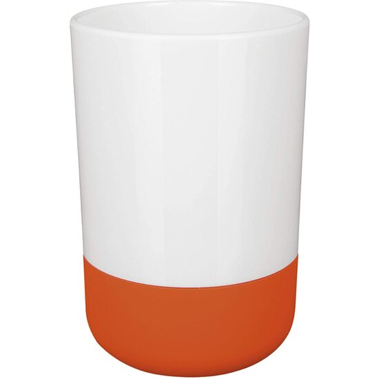 ACCESORIO PARA EL BAÑO, VASO MOJI ORANGE 1217584, NARANJA, ESTANDAR image 0