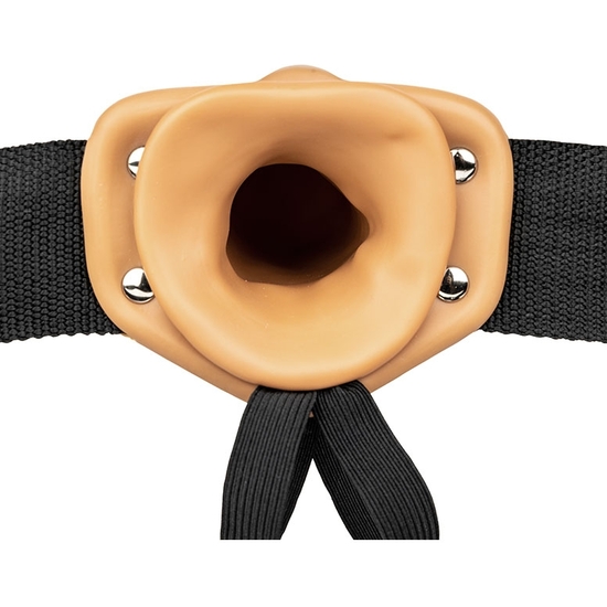 HOLLOW STRAP-ON WITHOUT BALLS - 6/ 15,5 CM image 3
