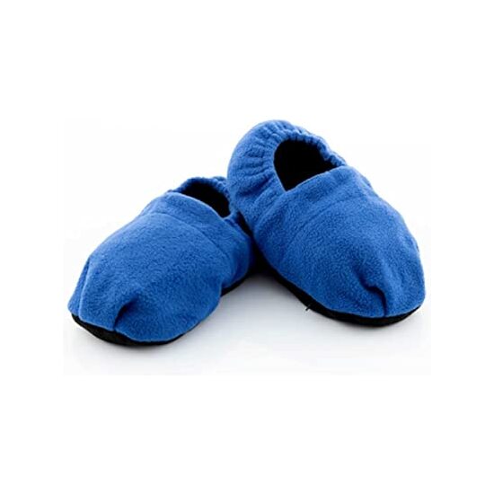 ZAPATILLAS DE CASA CALENTABLES EN MICROONDAS INNOVAGOODS AZUL image 0