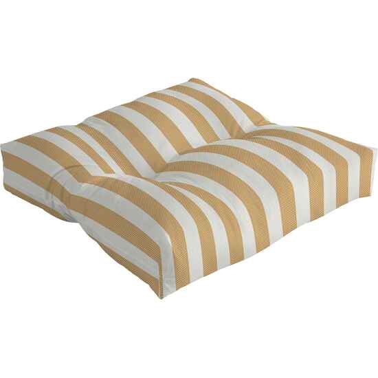 COJIN SILLA 45X45X10 CM NAUTIC RAYAS OCRE image 0