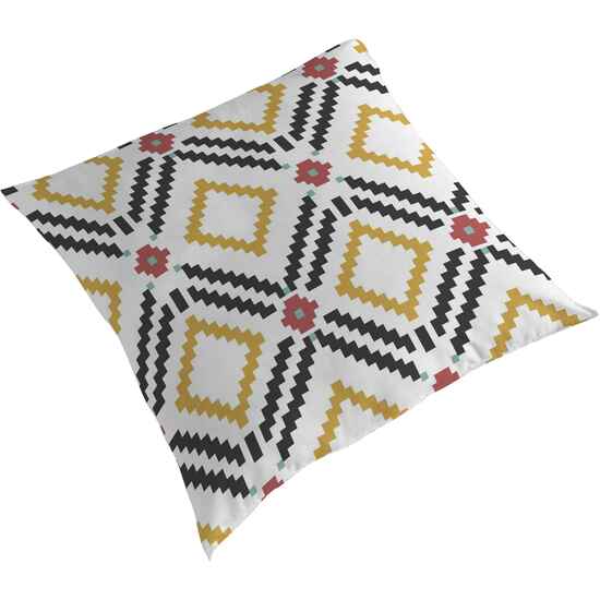 COJIN DECORACIÓN 45X45 CM DIAMANTE NEGRO image 0