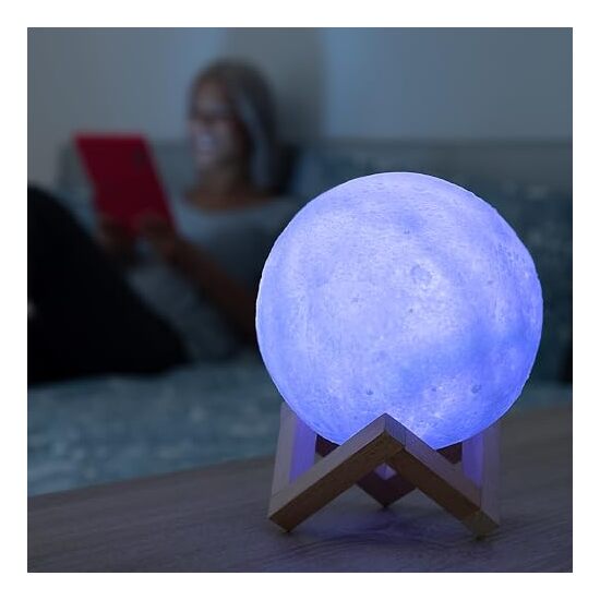 LÁMPARA LED RECARGABLE LUNA MOONDY INNOVAGOODS image 2