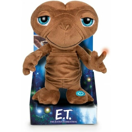 PELUCHE E.T. EL EXTRATERRESTRE LUZ Y SONIDO ESPAÑOL 25CM image 0