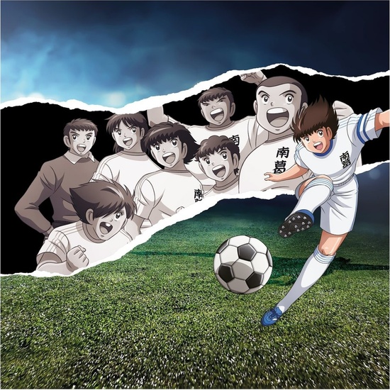 FREEGUN Set 2pcs Calzoncillo Boxer Captain Tsubasa (Súper Campeones: Oliver y Benji) - Modelo Oliver Atom/Tsubasa Ozora - Microfibra - 92% poliéster, 8% Elastano
