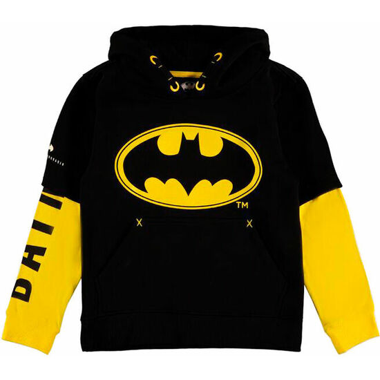 SUDADERA KIDS LOGO BATMAN DC COMICS image 0