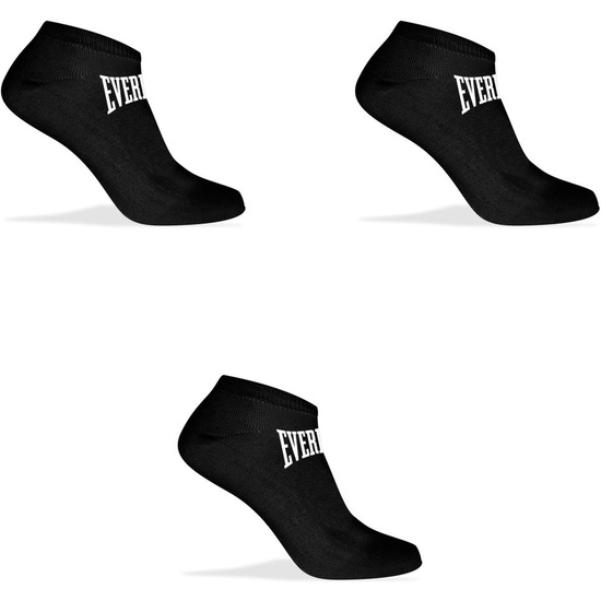 SET DE 3 PARES DE CALCETINES EVERLAST NEGROS TALLA image 1