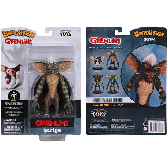 FIGURA MALEABLE BENDYFIGS STRIPE GREMLINS 15CM image 1