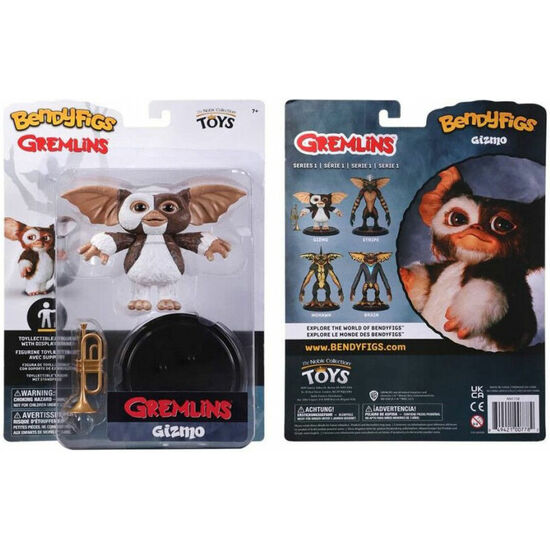 FIGURA MALEABLE BENDYFIGS GIZMO GREMLINS 10CM image 2