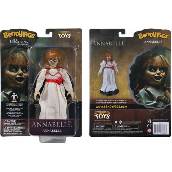 FIGURA MALEABLE BENDYFIGS ANNABELLE 19CM image 0