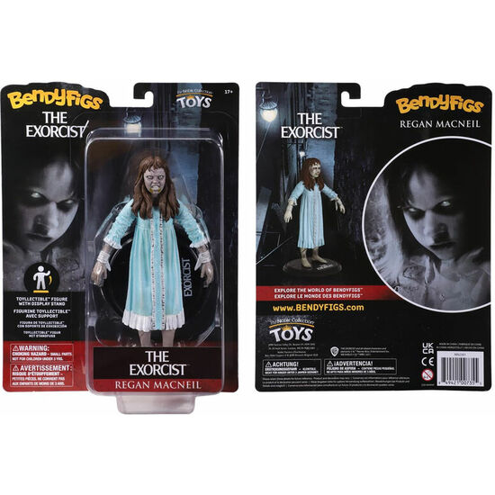 FIGURA MALEABLE BENDYFIGS REGAN MACNEIL EL EXORCISTA 19CM image 0