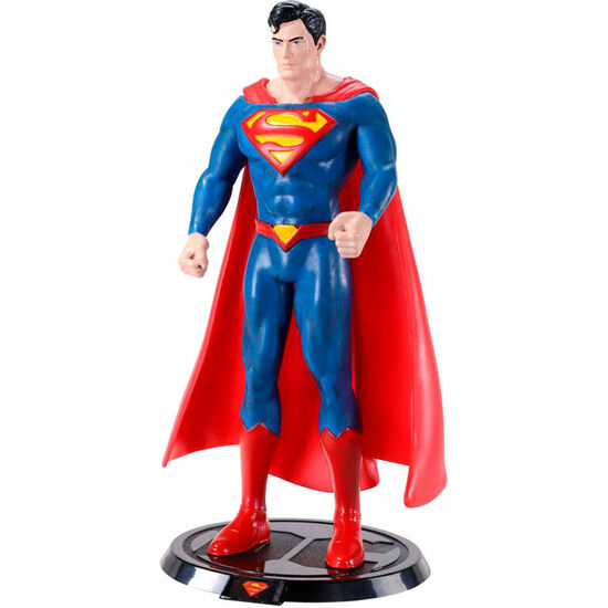 FIGURA MALEABLE BENDYFIGS SUPERMAN DC COMICS 19CM image 1