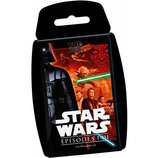 JUEGO CARTAS STAR WARS CLASSIC TOP TRUMPS image 0