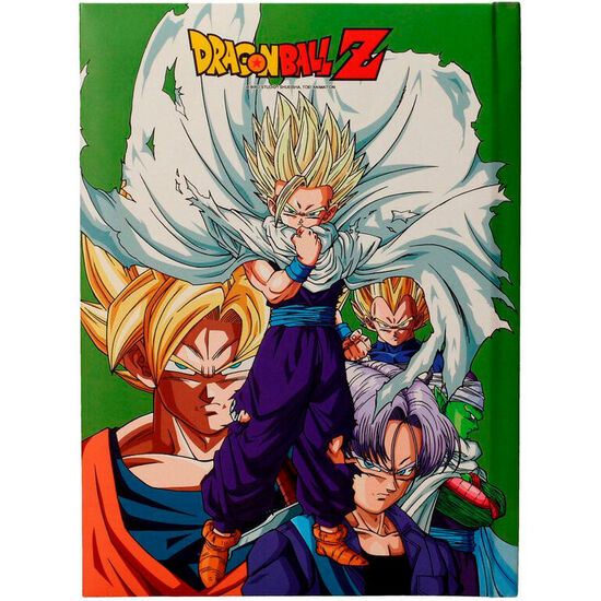 CUADERNO A5 CELL FINAL BATTLE DRAGON BALL Z CON LUZ image 1