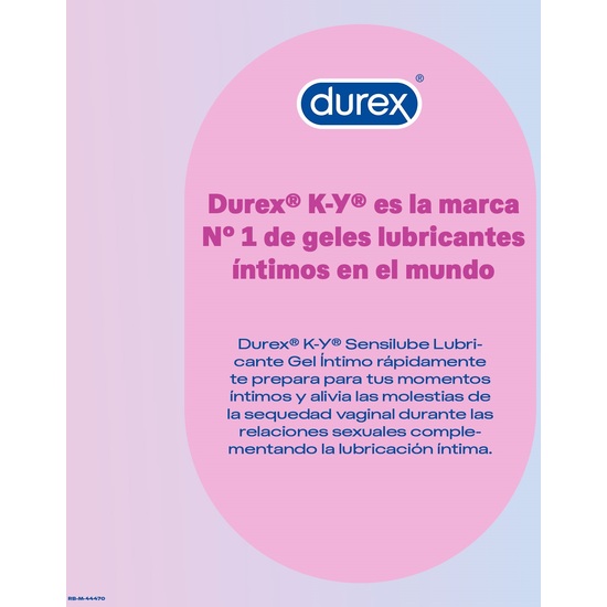 DUREX SENSILUBE LUBRICANTE VAGINAL 40ML  image 2