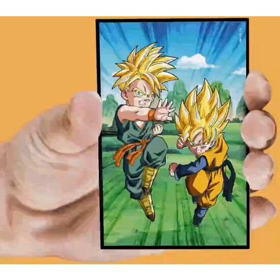 SET 4 IMANES LENTICULARES DRAGON BALL Z SURTIDO image 1