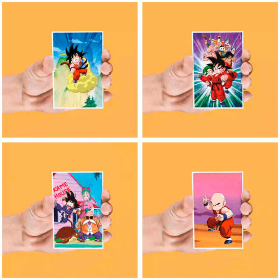 SET 4 IMANES LENTICULARES DRAGON BALL SURTIDO image 0