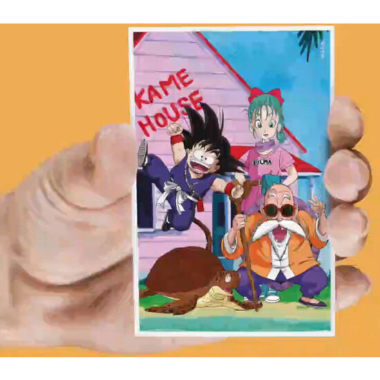 SET 4 IMANES LENTICULARES DRAGON BALL SURTIDO image 1