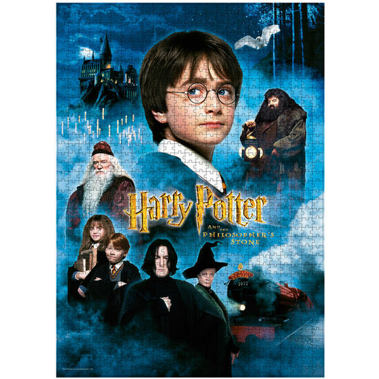 PUZZLE POSTER HARRY POTTER Y LA PIEDRA FILOSOFAL 1000PCS image 0