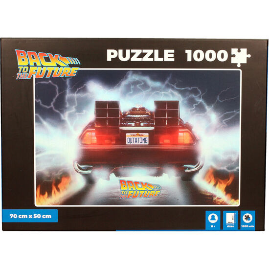 PUZZLE DELOREAN OUT A TIME REGRESO AL FUTURO 1000PZS image 0