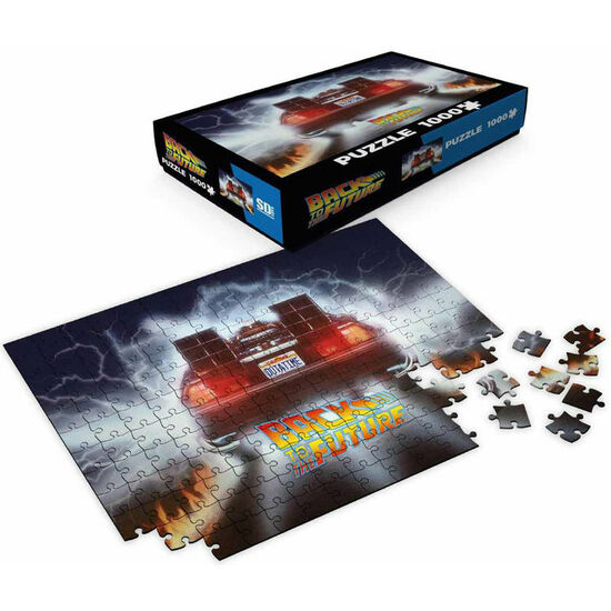 PUZZLE DELOREAN OUT A TIME REGRESO AL FUTURO 1000PZS image 1