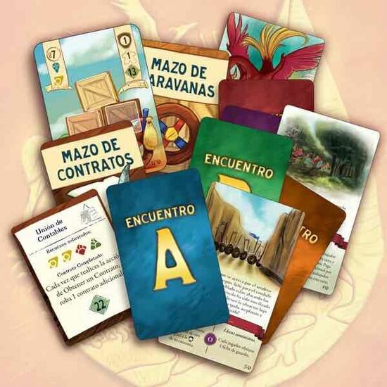 JUEGO MESA ALMANAC EL CAMINO DEL DRAGON ESPAÑOL image 3