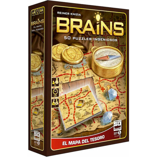 JUEGO BRAINS MAPA DEL TESORO image 0