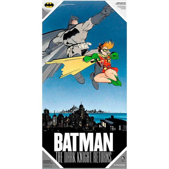 POSTER CRISTAL BATMAN Y ROBIN DC COMICS image 0
