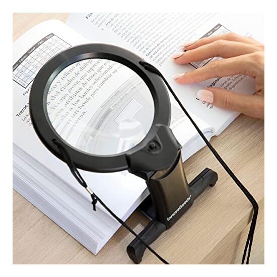 LUPA MANOS LIBRES CON LUZ LED ZOOLED INNOVAGOODS image 4