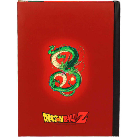CUADERNO A5 SHENRON DRAGON BALL LUCES image 2