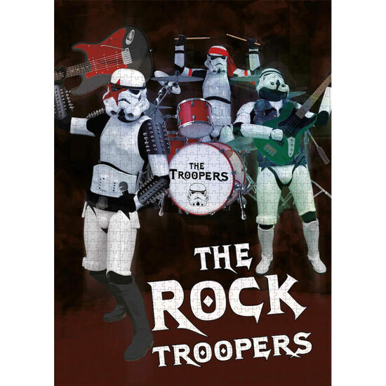 PUZZLE THE ROCK TROOPERS ORIGINAL STORMTROOPER 1000PZS image 0