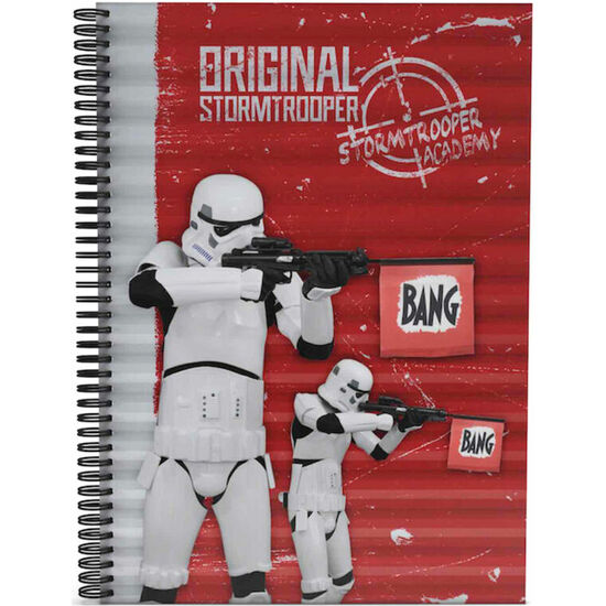 CUADERNO A5 BANG ORIGINAL STORMTROOPER image 0