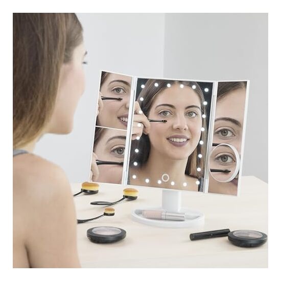 ESPEJO LED DE AUMENTO 4 EN 1 INNOVAGOODS image 1