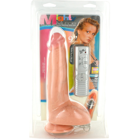 MIGHTY MUSCLE 9 INCHES COCK FLESH image 1