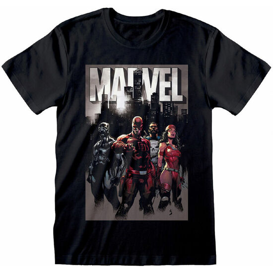 CAMISETA GROUP MARVEL ADULTO image 0