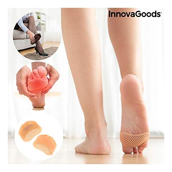 ALMOHADILLAS METATARSIANAS DE GEL DE SILICONA SILSTEP INNOVAGOODS (PACK DE 2) image 1