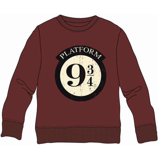 SUDADERA PLATFORM 9 3/4 HARRY POTTER INFANTIL image 0