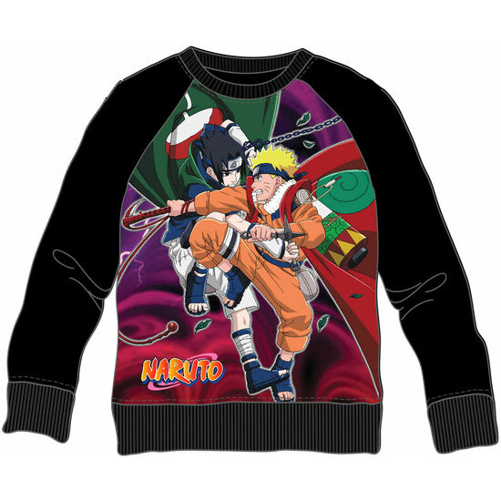 SUDADERA NARUTO SASUKE FIGHT NARUTO INFANTIL image 0