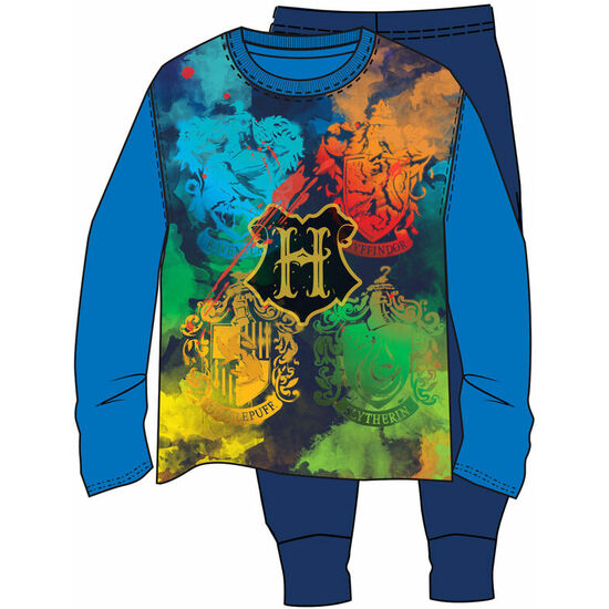 PIJAMA CASAS HARRY POTTER INFANTIL image 0